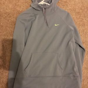 Nike Dri-Fit Hoodie Purple/Grey